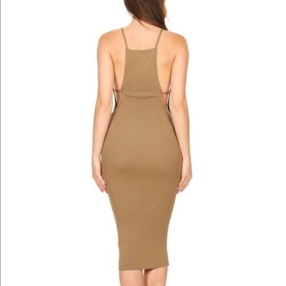 Open Side Bodycon Dress - Picture 2 of 3